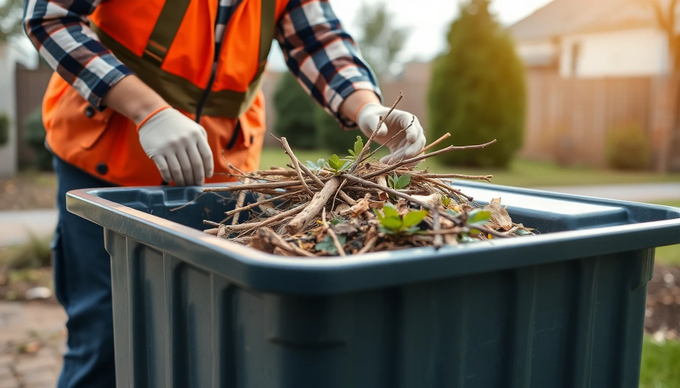 Small Dumpster for Yard Waste